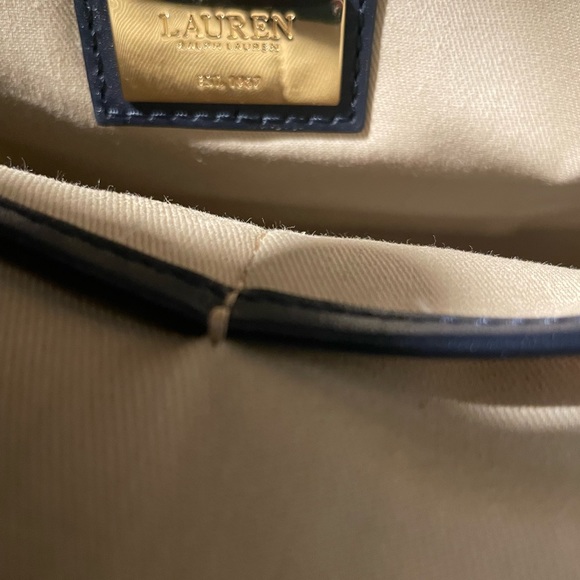 Ralph Lauren Navy and Floral Tote - Picture 10 of 14